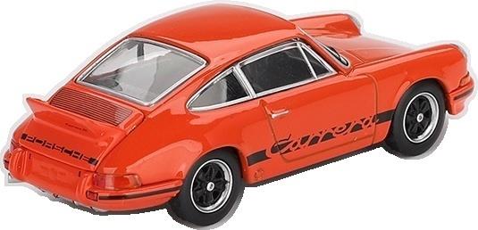 Truescale  1:64th Scale Porsche 911 Carrera RS 2.7 Tangerine w/Black Livery (LHD) Blister Packaging