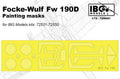 IBG 1/72 Scale Fw 190D Painting Masks set 72M001