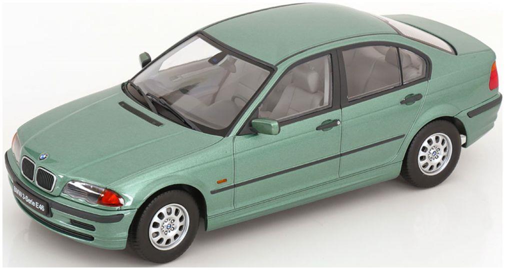 KK Scale 1:18th Scale BMW 3 Series E46 Sedan 1999 Green Metallic