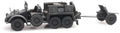 Artitec H0 Scale WM Kruppprotze + 37Cmpak Grau 1:87 Ready-Made, Painted