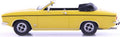 Autocult 1:43 Scale Opel Manta A Cabriolet Karmann Yellow