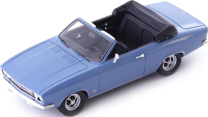 Autocult 1:43 Scale Opel Manta A Cabriolet Karmann Blue