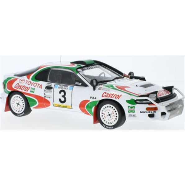 IXO 1:18 Scale Toyota Celica Turbo 4WD (ST185) #3 Safari Rally 1993 I.Duncan/I.Munro