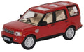 Oxford Diecast 1:76 Scale Land Rover Discovery 4 Firenze Red