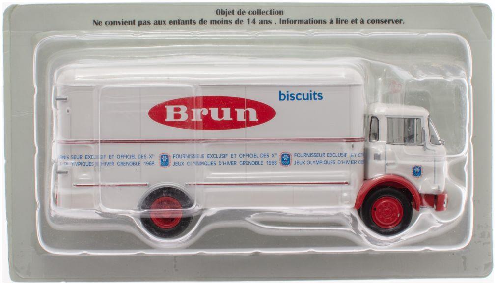 Atlas Editions 1:43 Scale Berliet GAK Fourgon - Biscuit Brun Berliet Trucks Collection
