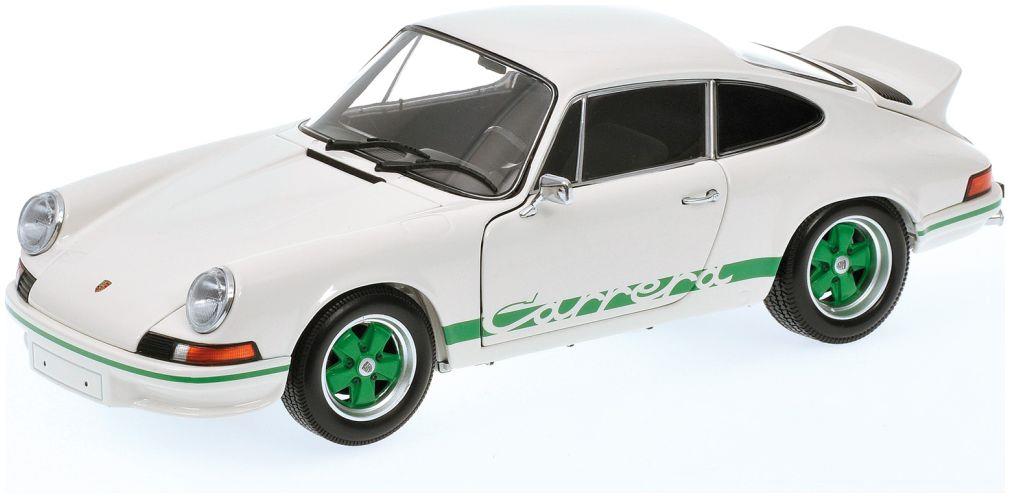 Minichamps 1:18 Scale Porsche 911 Carrera RS 1972 White (Opening Parts)
