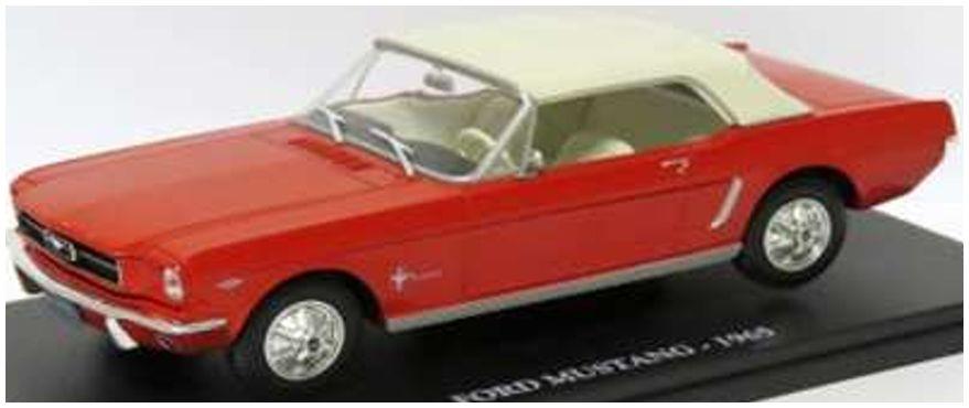 Atlas Edition 1:24th Scale Ford Mustang 1965 1:24 European Vintage Cars - Cased
