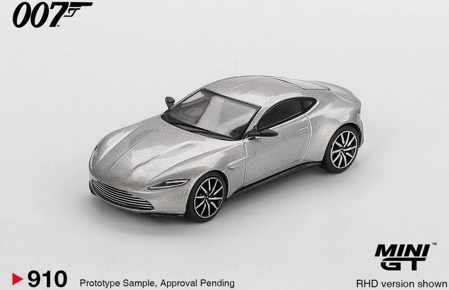 MIniGT  1:64th Scale Aston Martin DB10 Spectre (RHD) Dutch Blister Packaging