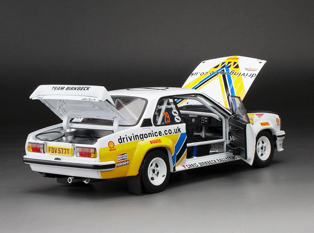 Sunstar 1:18 Scale Opel Ascona 400 #29 S.Blomqvist/T.Craig Trackrod Historic Cup 2016 (999pcs)