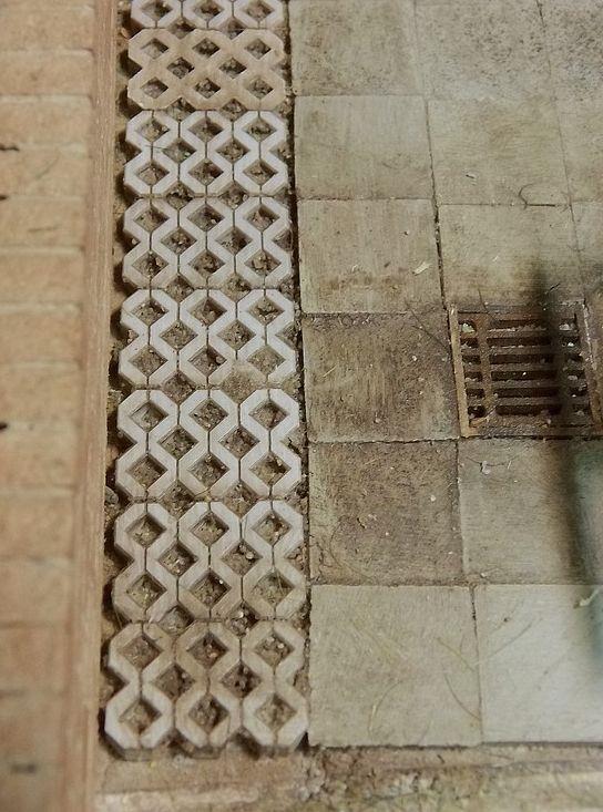 Juweela 1:32 Scale Lawn Paving Stones, 25x