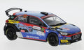 IXO 1:43 Scale Hyundai i2 R5 #30 WRC Rallye Sardinien 2020 J.Huttunen/M.Lukka