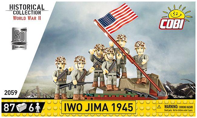 Cobi N/A Scale Raising The Flag on Iwo Jima WWII (85 pcs)