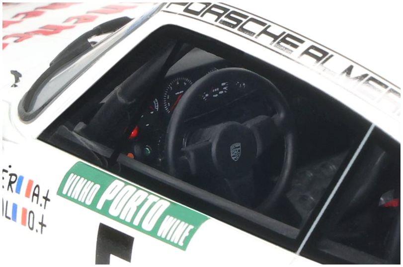 OTTO 1:18 Scale Citroen C35 Almeras + Trailer w/Porsche 911 SC #5 Rallye of Portugal 1981