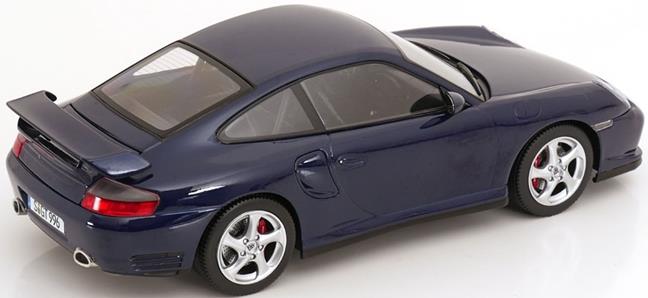 KK Scale 1:18th Scale Porsche 911 (996) GT2 2001 Dark Blue Metallic