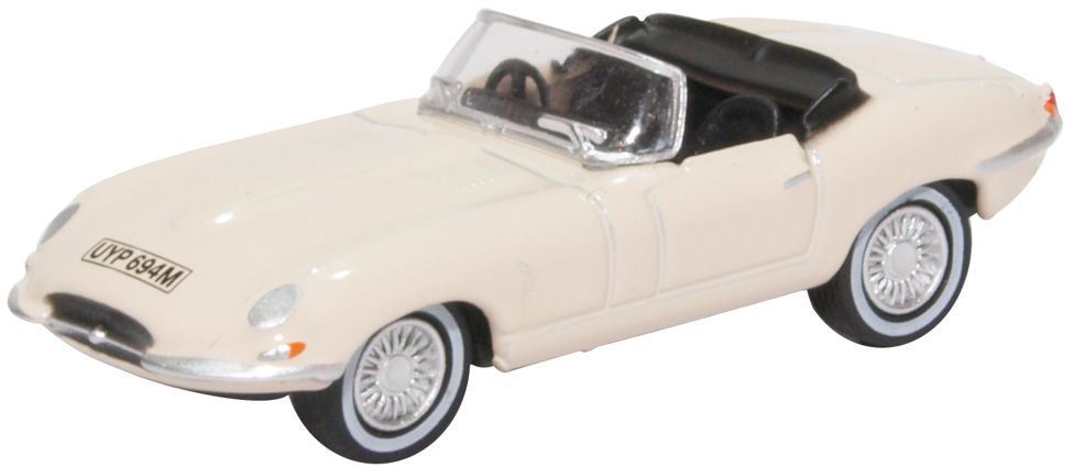 Oxford Diecast 1:76 Scale Jaguar E Type White
