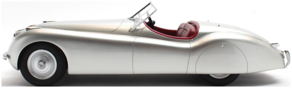 Cult 1:18 Scale Jaguar XK120 OTS Silver 1948