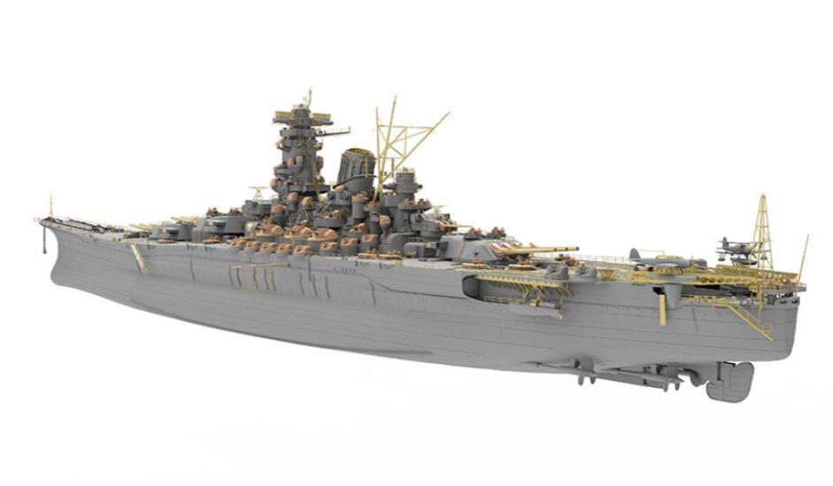 Very Fire BELBV350902DX 1/350 Scale  Japanese IJN Battleship Yamato DELUX VERSION