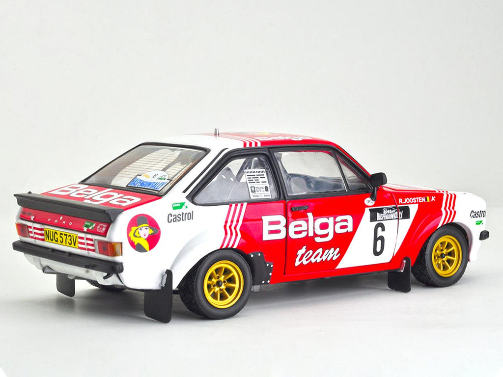 Sunstar 1:18 Scale Ford Escort RS1800 #6 1982 Haspengouw Rally R.Droogmans/R. Joosten Limited 480pc