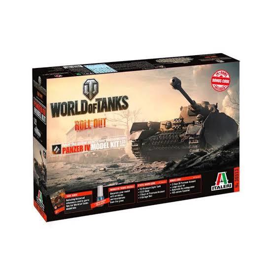 ITALERI W36513 1/35 Scale  WORLD OF TANKS PANZER IV H