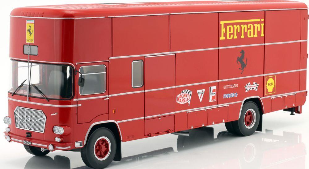 IXO/CMR 1:18 Scale Rolfo M160 Ferrari Race Transporter circa 1970s