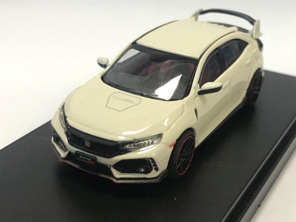 LCD 1:64 Scale Honda Civic Type R White