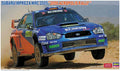 Hasegawa 1:24th Scale Subaru Impreza WRC 2006 Acropolis Rally Model Kit