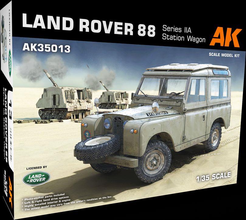 AK Interactive  1:35 Scale Land Rover 88 Series IIA Station Wagon