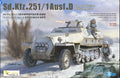 Vespid Models SP-8001 1/35 Scale WW2 SD KFZ 251 / 1 AUSF D Halftrack SNOWMAN MODELS