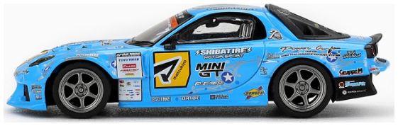 MiniGT 1:64th Scale Mazda RX-7 Re-Amemiya 2025 D1GP (RHD)