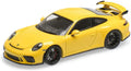 Minichamps 1:43 Scale Porsche 911 Gt3 2017, Yellow, Sport Auto