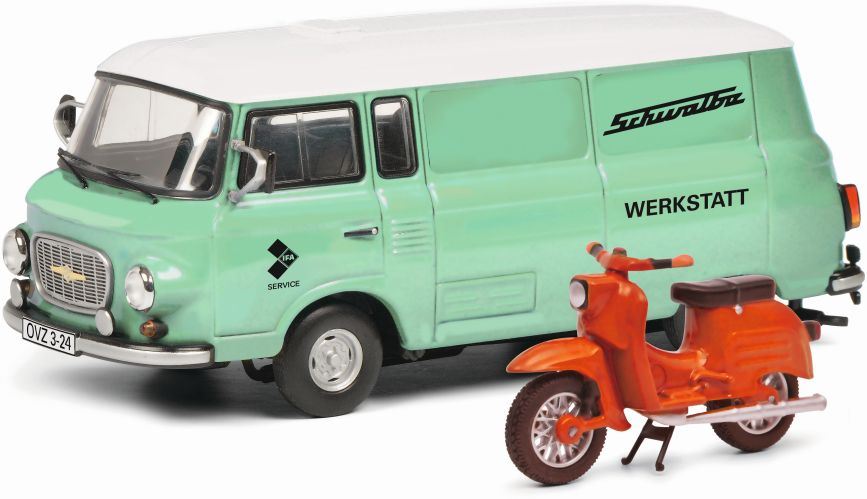Schuco 1:43 Scale Barkas B 1000 'Werkstatt'