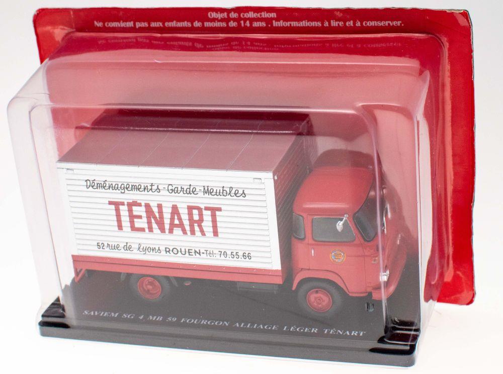 Atlas Editions 1:43 Scale Renault Saviem Sg4 Mb59 Fourgon Alliage Le Tenart 1968-Renault Commercial Collection