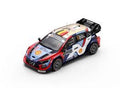 Spark 1:43rd Scale Hyundai i20N Rally1 #16 3rd Rally Monte Carlo 2025 A. Fourmaux/A. Coria
