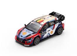 Spark 1:43rd Scale Hyundai i20N Rally1 #16 3rd Rally Monte Carlo 2025 A. Fourmaux/A. Coria