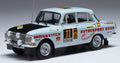 IXO 1:43 Scale Moskwitsch 412 #71 Rally London/Mexico 1970 G.Holm/V.Boubnov/K.Guiradouskas
