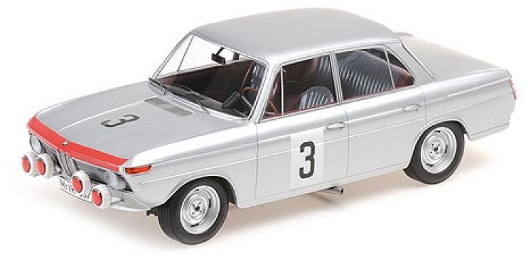 Minichamps 1:18 Scale BMW 1800 TISA BMW Glemser/ICKX Spa 24 Hours 1965