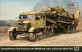 IBG 72106 1/72 Scale & ; Scammell Tank Transporter with TRCU30 Trailer and Crusader Mk.I/II (2in1)