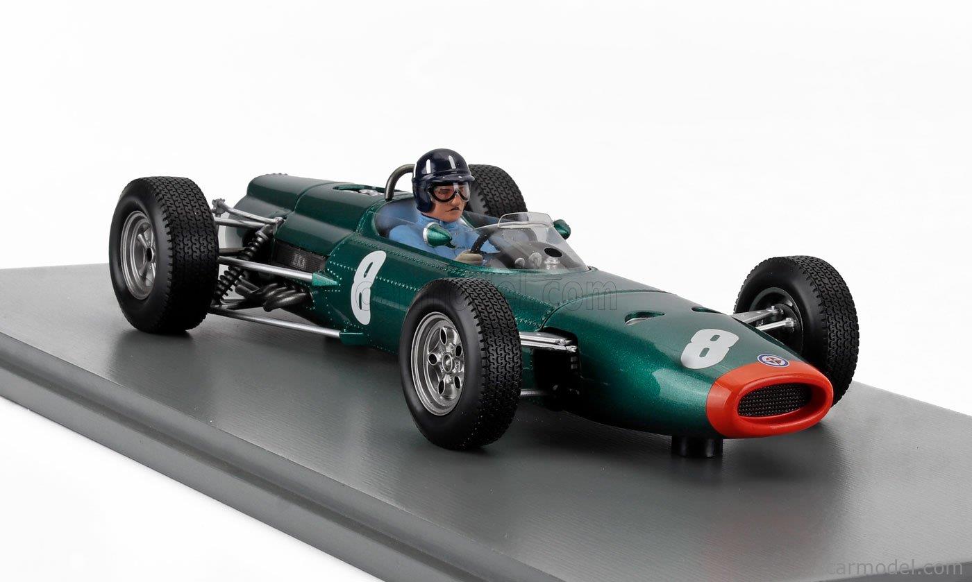 Spark 1:18 Scale BRM P261 #8 Winner Monaco GP 1964 Graham Hill