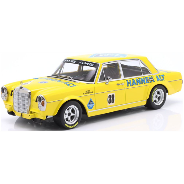 IXO 1:18 Scale Mercedes Benz 300 SEL 6.8 #38 'Hannen Alt' Final of Season Hockenheim 1971 Hans Heyer