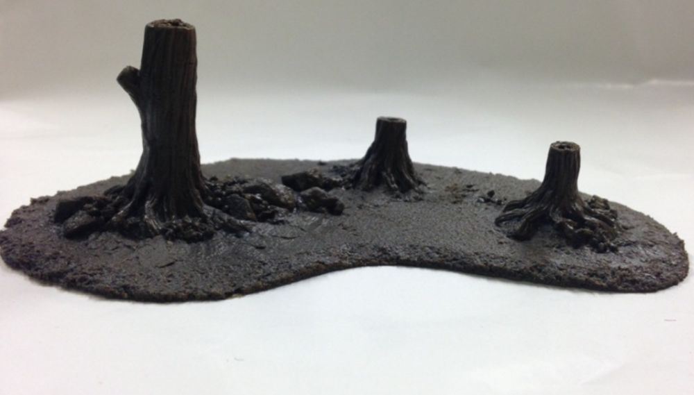 Javis Manufacturing   Battle Zone - Triple Small Tree Base