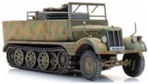 Artitec 1:87 Scale Sd.Kfz. 11 Leichter Zugkraftwagen 3 t Tarnung (WM) Ready