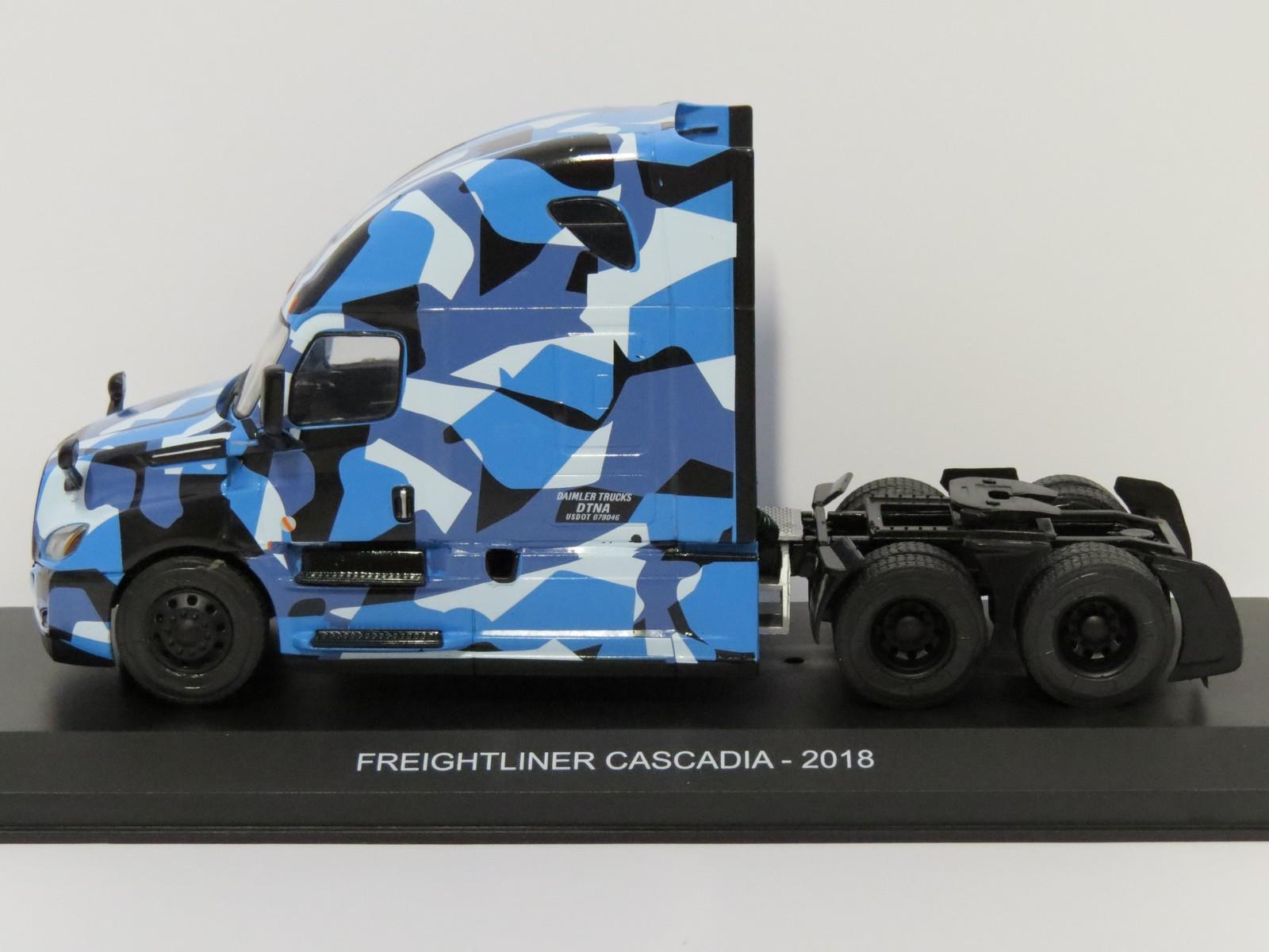 Atlas 1:43rd Scale Freightliner Cascadia 2018 Cascadia (Blue)