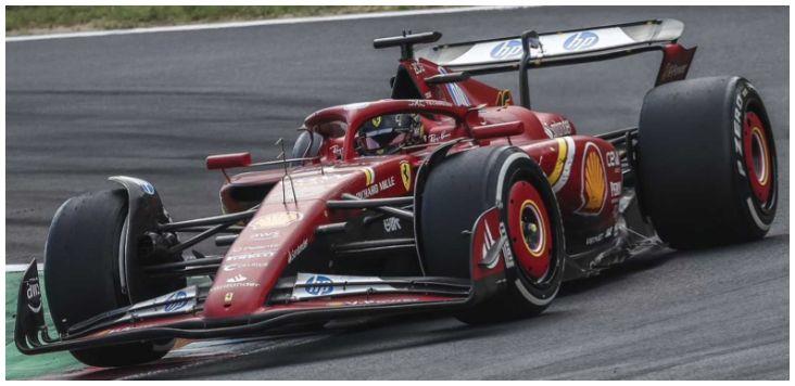 LookSmart 1:43 Scale Ferrari SF-24 #16 Winner Monza GP 2024 Charles Leclerc