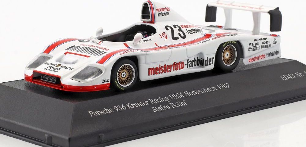 IXO/CMR 1:43 Scale Porsche 936 23 Drm Hockenheim 1982 Stefan Bellof Collection