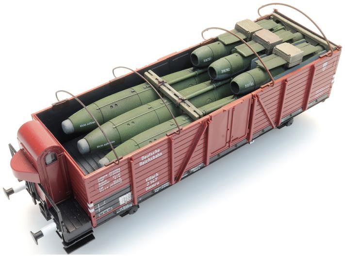 Artitec 1:87 Scale Cargo WM V-1 Flying Bomb Ready-Made, Painted