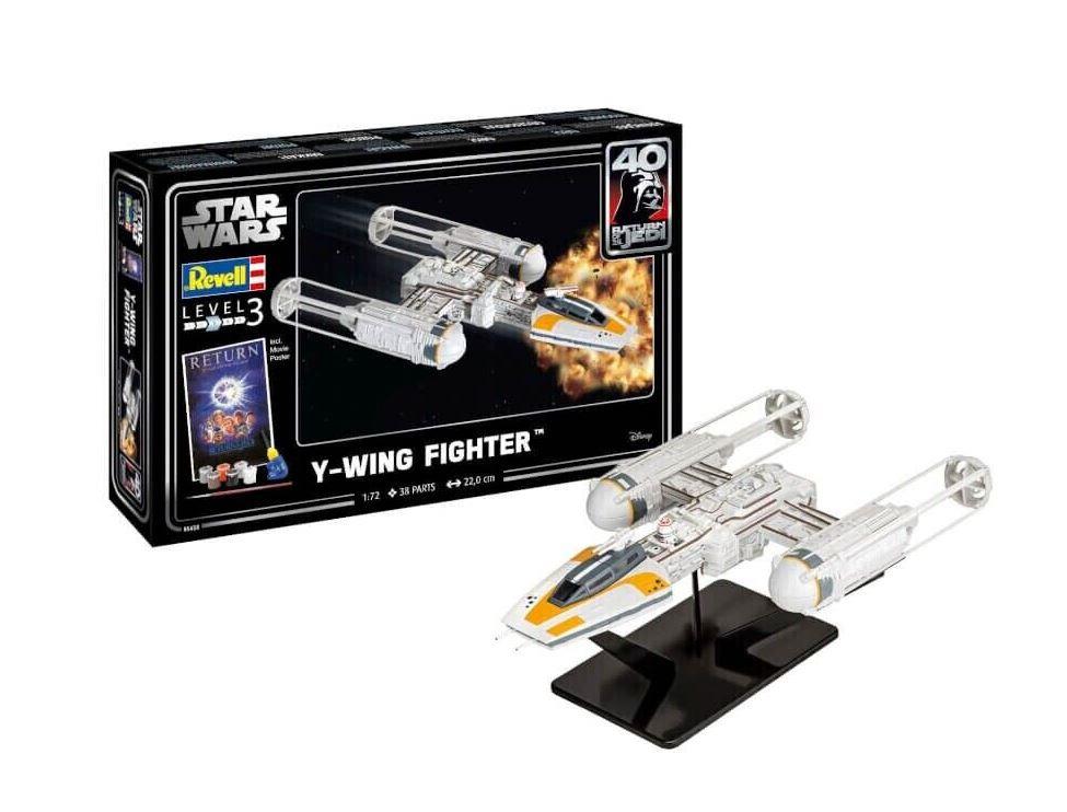 Revell 05658 1/72 Scale Y-Wing Fighter Plastic Model Kit  NEW