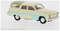 Brekina  1:87th Scale Wartburg 311 Camping hellbeige/hellblau 19