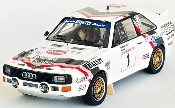Trofeu 1:43 Scale Audi Sport Quattro Manx Rally 1984 Hannu Mikkola/Arne Hertz