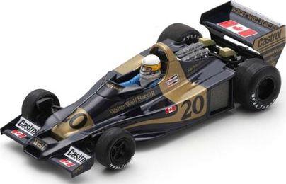 Spark 1:43 Scale Wolf WR1 #20 Winner Monaco GP 1977 Jody Scheckter