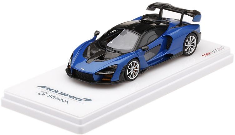 Truescale TSM 1:43 Scale McLaren Senna Antares Blue